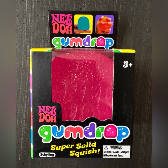 Schylling Other - NeeDoh Gumdrop Super Solid Squish! - Pink